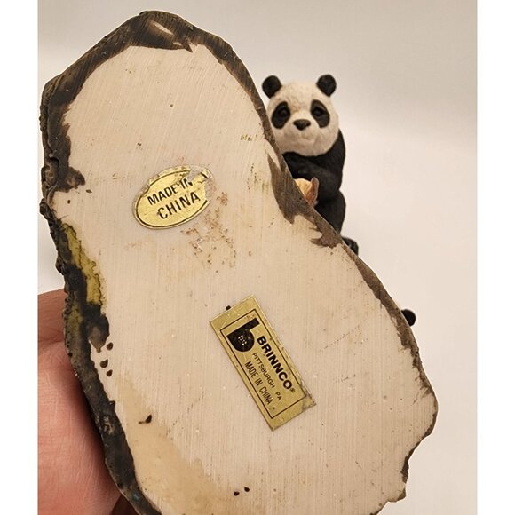 Adorable Assorted Panda Figurines Set 6 Pieces Hand-Painted Resin Collectibles - Picture 10 of 12